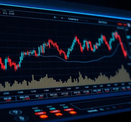 Detailed visual of aicoin官网 platform showcasing live crypto market charts and secure trading interface for traders.