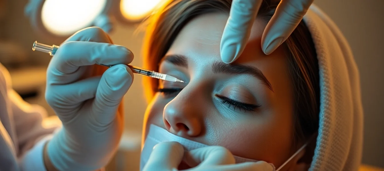 Fachärztliche Botox Behandlung in Zürich für natürliche Faltenreduzierung, professionelle Injektionstechniken.