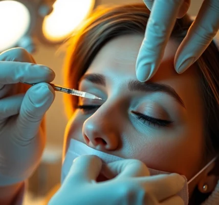 Fachärztliche Botox Behandlung in Zürich für natürliche Faltenreduzierung, professionelle Injektionstechniken.