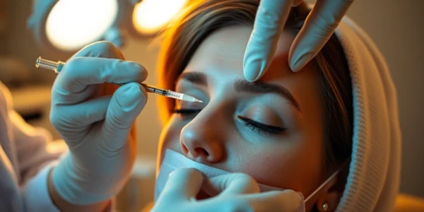 Fachärztliche Botox Behandlung in Zürich für natürliche Faltenreduzierung, professionelle Injektionstechniken.