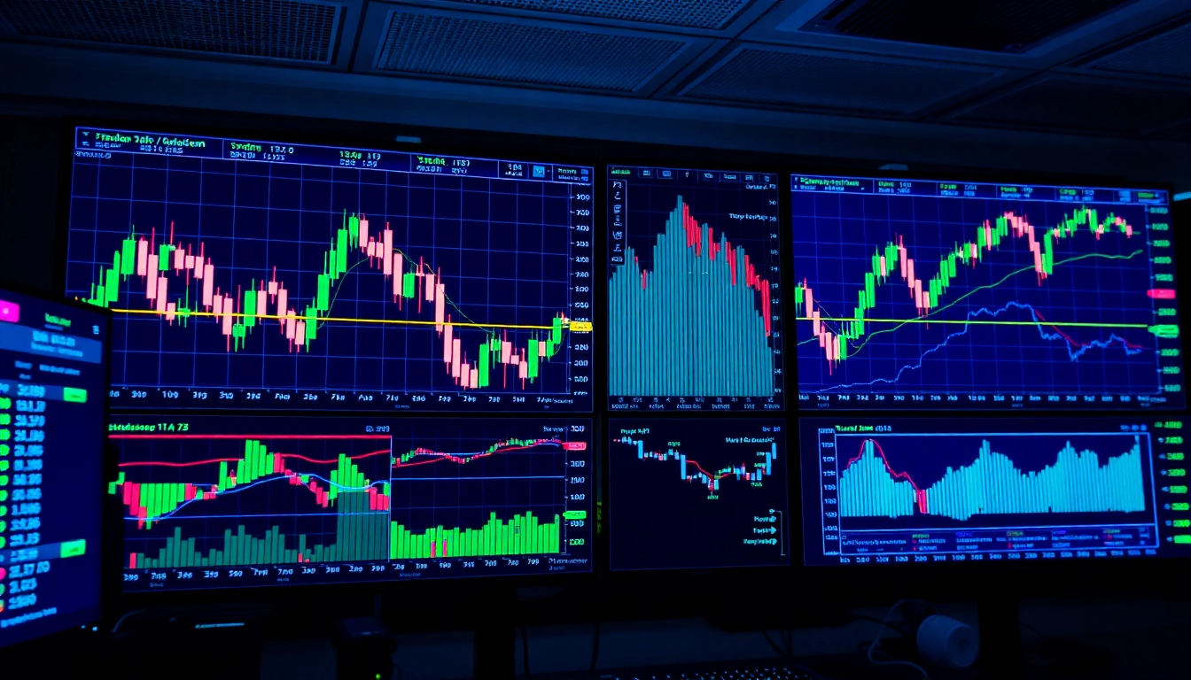 Engaging trading view chart with technical analysis tools for financial market insights and